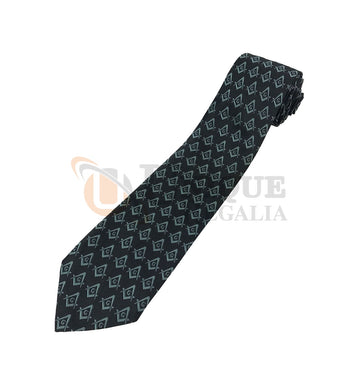 Masonic Regalia Craft Masons Silk Tie with Square Compass & G